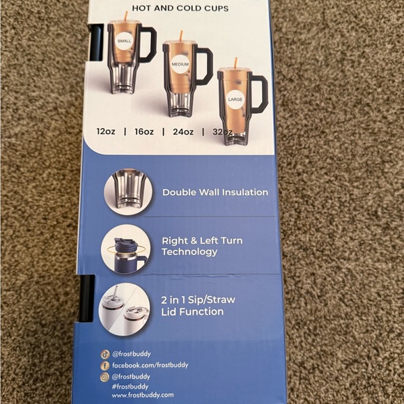 Frost Buddy Black Iced Coffee Insulator - Picture 3 of 4